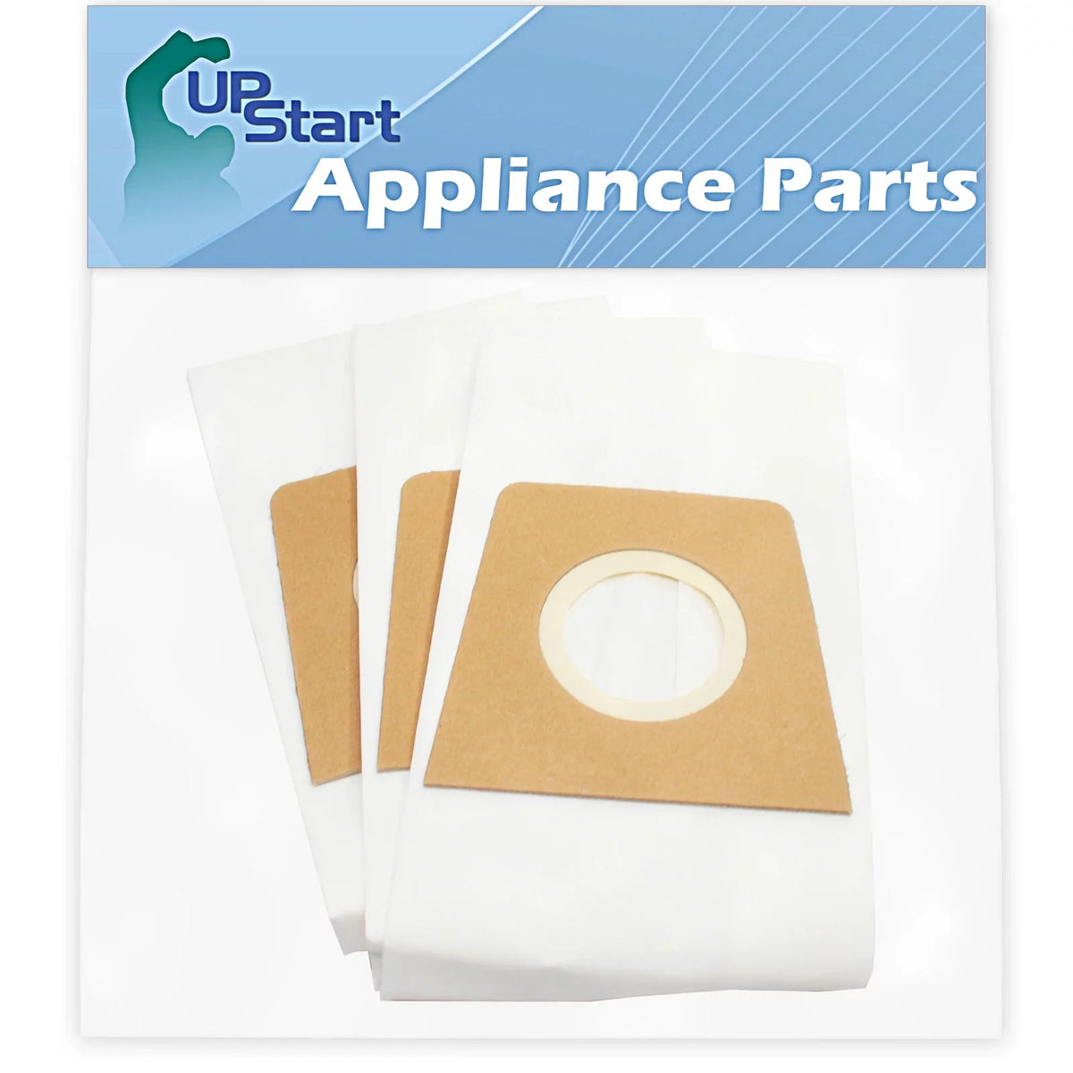 48 Replacement Dirt Devil Featherlite Bagged Upright (Red) M085585 Vacuum Bags - Compatible Dirt Devil 3920047001, 3920048001, Type U Vacuum Bags (16 Pack - 3 Vacuum Bags per Pack)