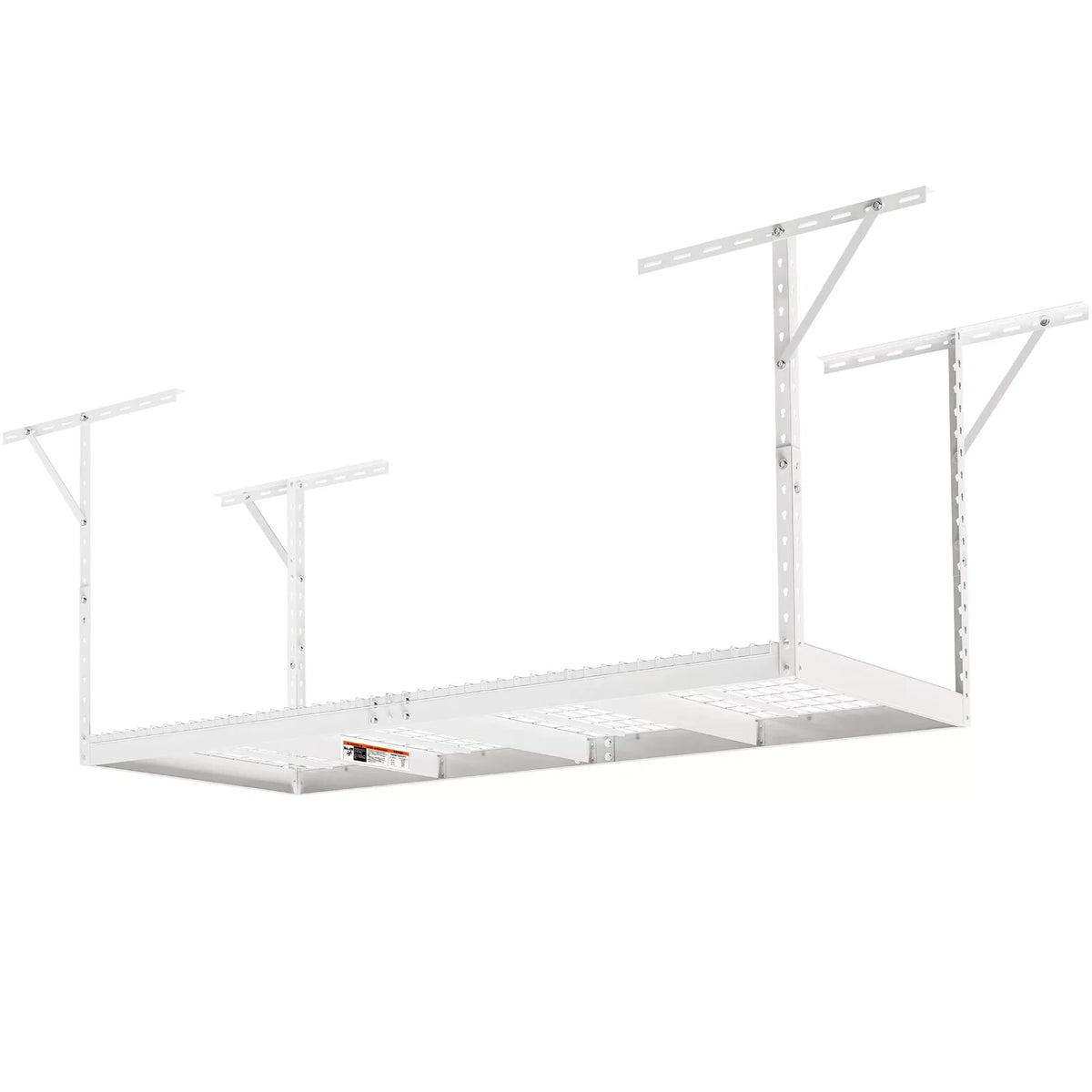 VEVOR Overhead Adjustable Garage Storage Rack 36x96in Ceiling Rack 600lbs White