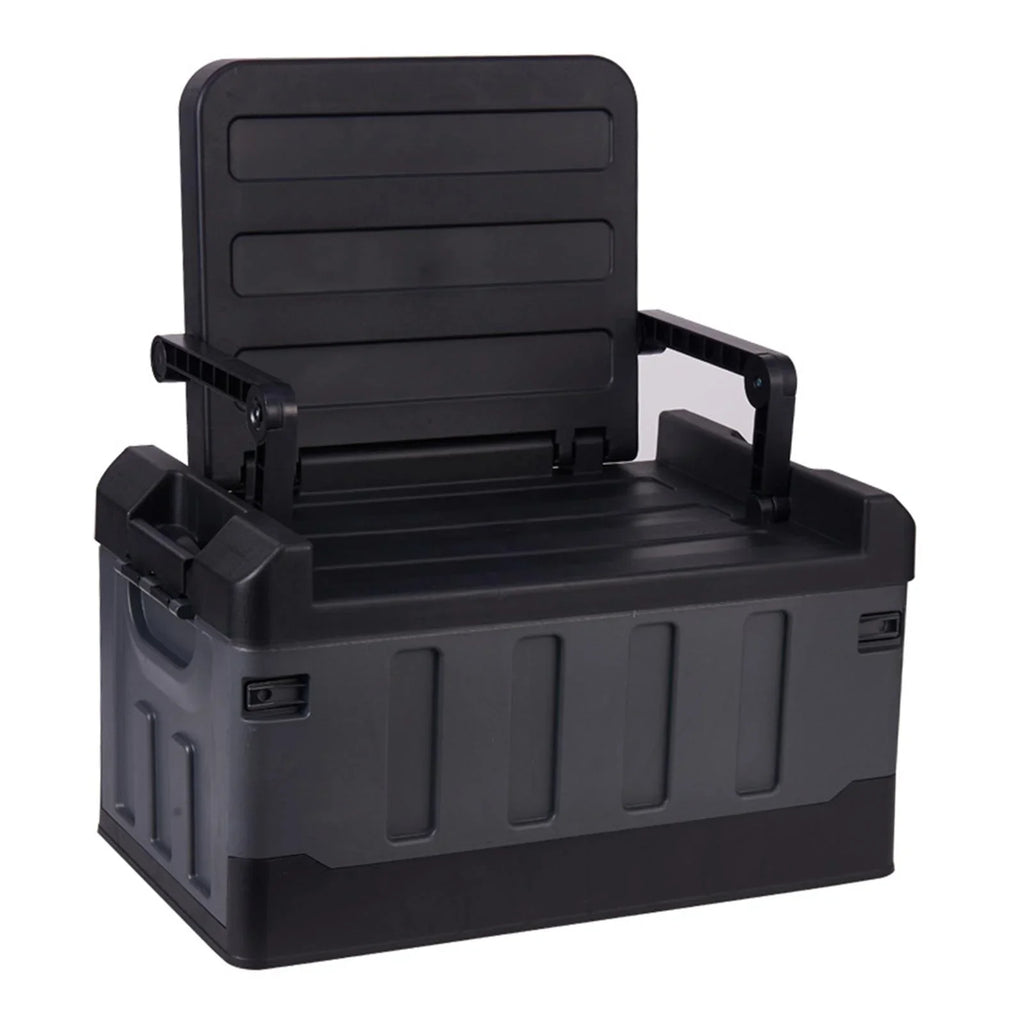 Car Trunk Organizer Portable Car Boot Storage Organiser for Cars SUV Cooking Black
