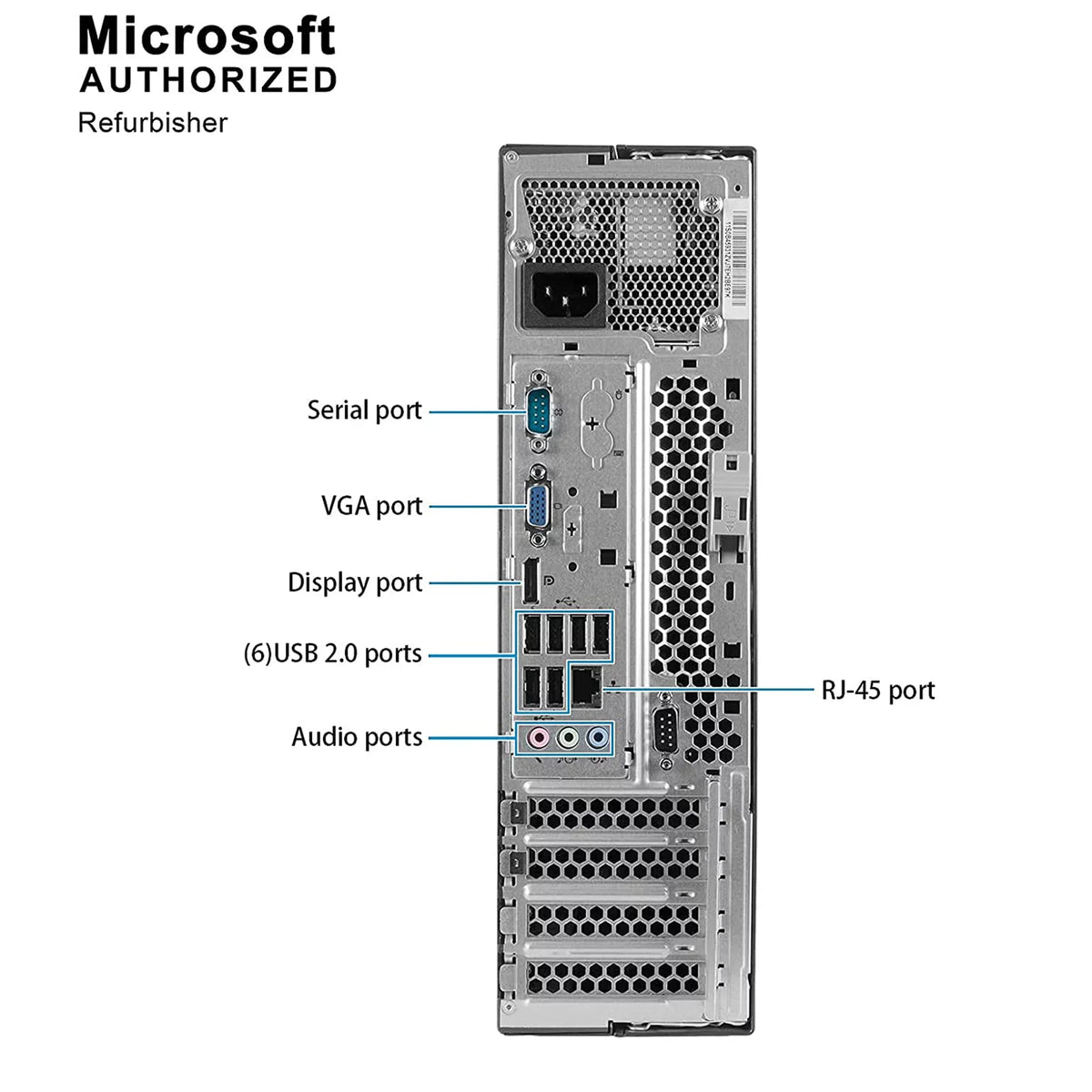 Lenovo Core i5 16GB 128GB SSD+1TB WIFI Windows 10 Pro For Fortnite Gaming Computer PC
