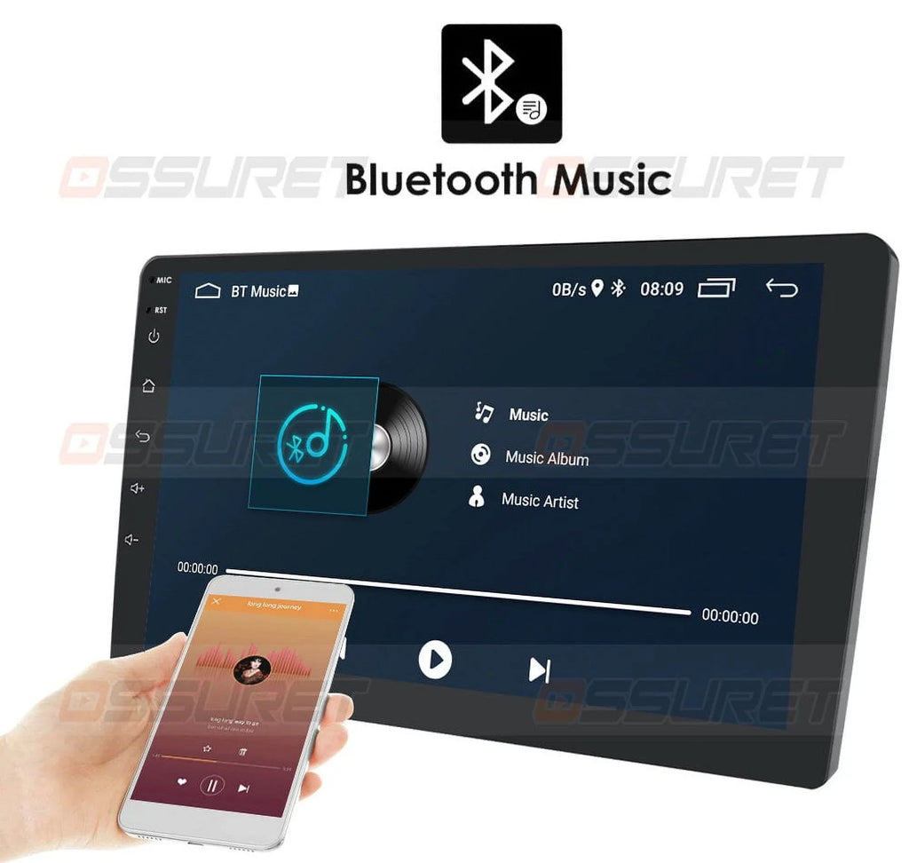 For Mitsubishi Lancer 2007 2008 2009 2010 2011 2012 Android 12 Wifi 2+32GB Car Stereo Radio CarPlay GPS Navigation Player