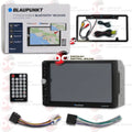 Blaupunkt Car 2DIN 7" Touchscreen AM/FM receiver USB Bluetooth + Connect your smartphone to MirrorLink with DiscountCentralOnline FL09BK Full License plate Night vision Waterproof back-up camera