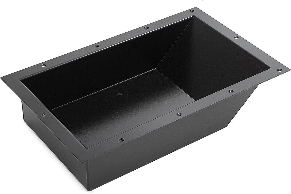 GHmarine Trolling Motor Tray Foot Pedal Pan for Minn Kota Fishing Boat Motor 100RTMP Aluminum and Recessed