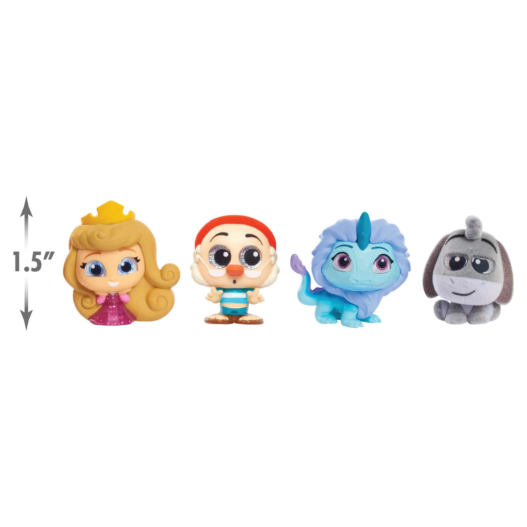 Disney Doorables Multi Peek Series 6 Jeweled Disney Princess Characters, Includes 5, 6, or 7 Collectible Mini Figures, Styles May Vary, Officially Licensed Kids Toys for Ages 5 Up, Gifts and Presents