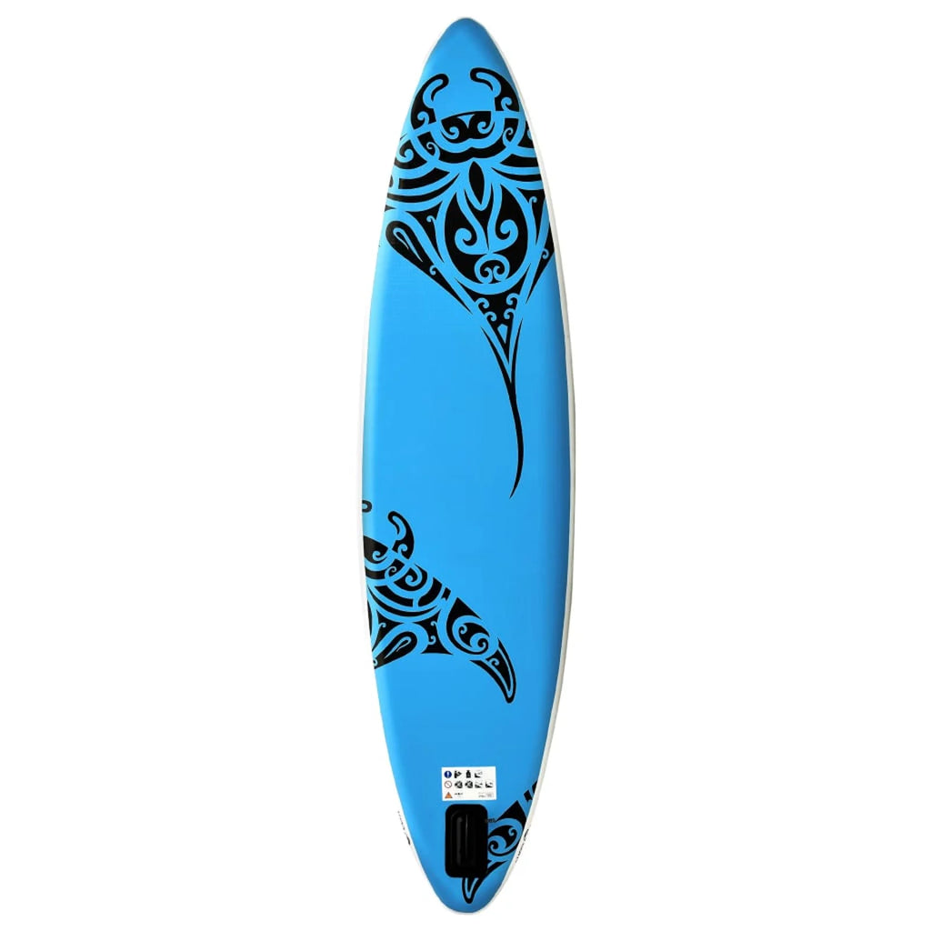 ametoys Inflated Paddleboard Set 120.1"x29.9"x5.9" Blue