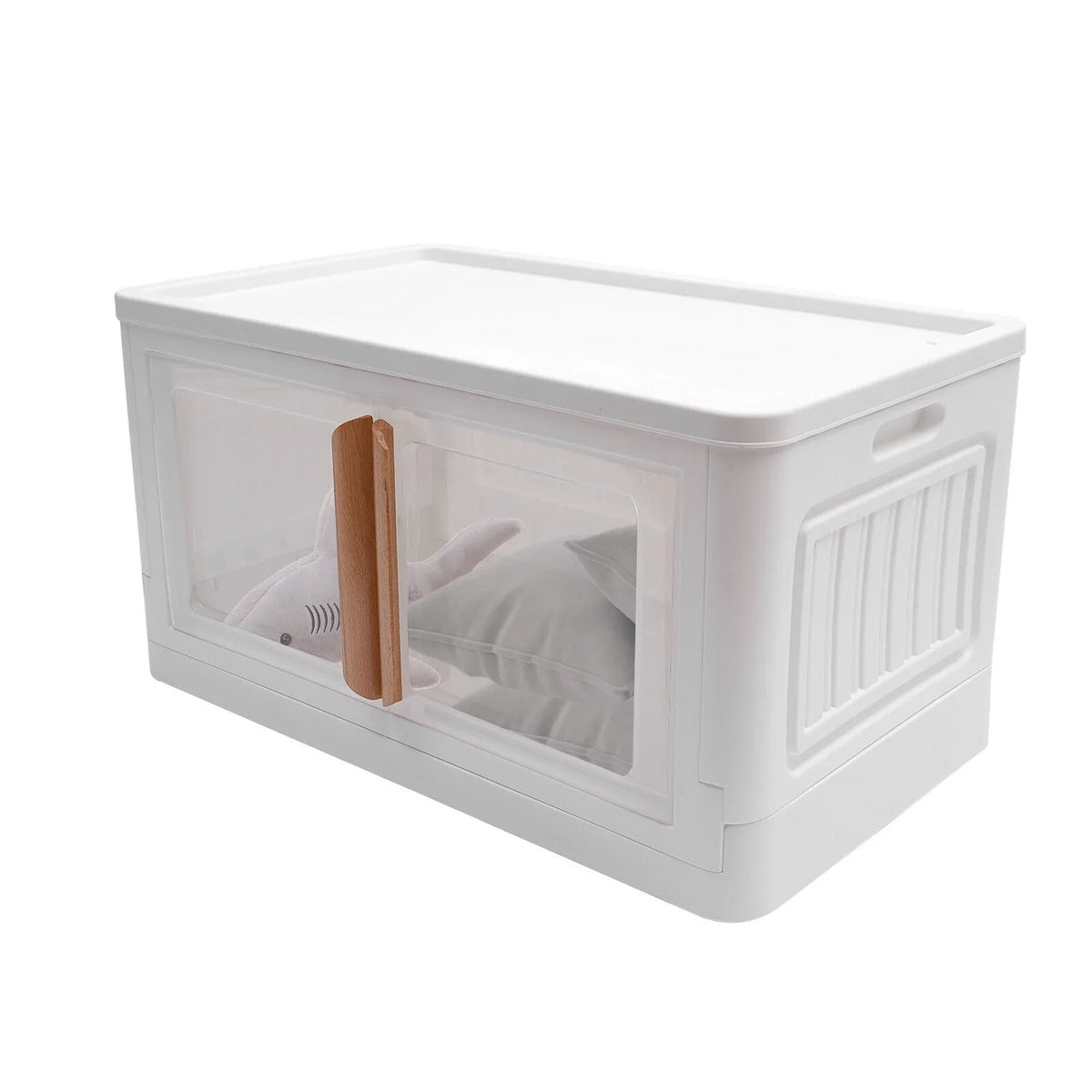 Collapsible Storage Box Stackable Closet Organizer Plastic Car Organizer Dorm