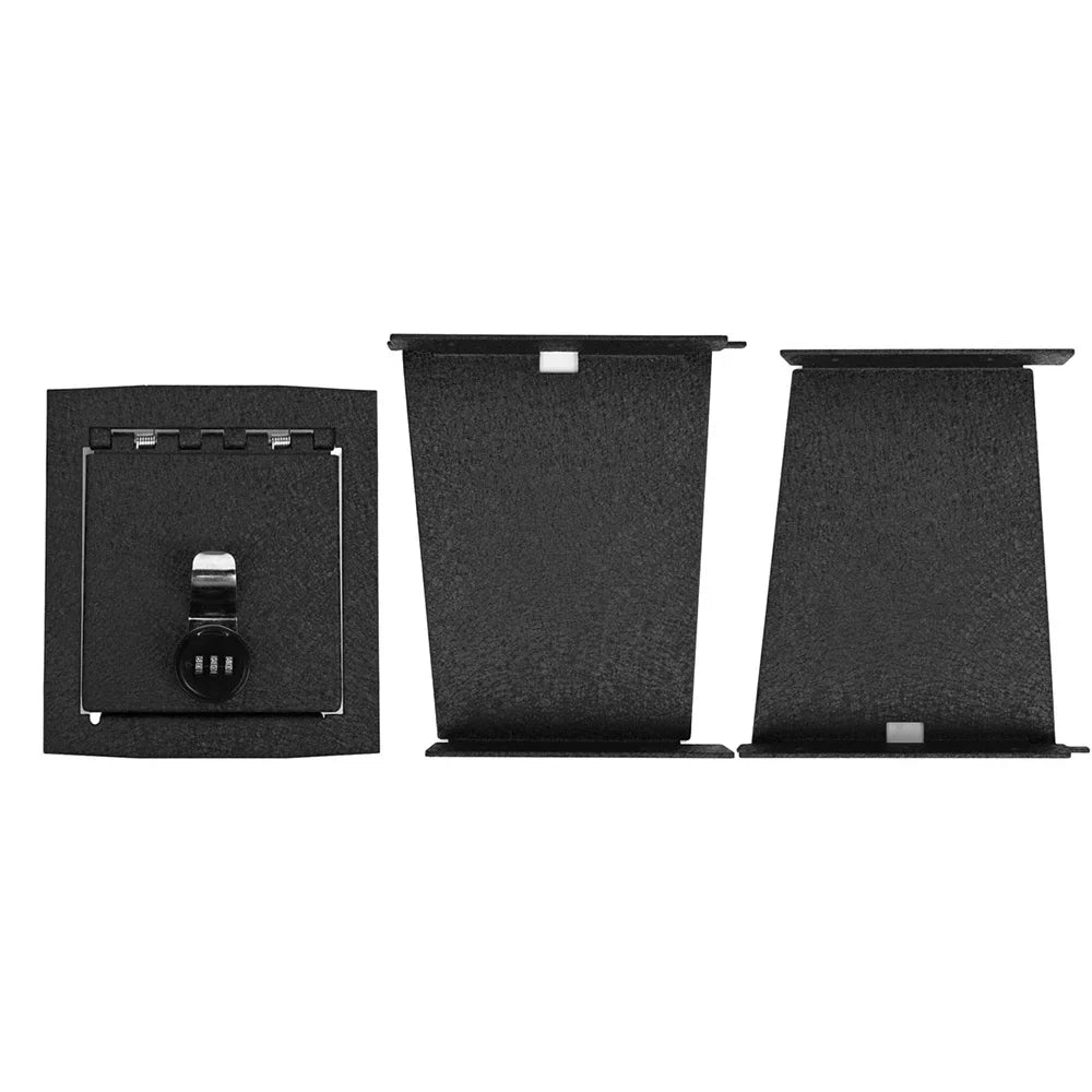ALLTIMES Center Console Box Safe for Ford for Bronco 2Door/4Door 2021-2022, 3-Digit Password, Black Carbon Steel with Anti-rust Coating