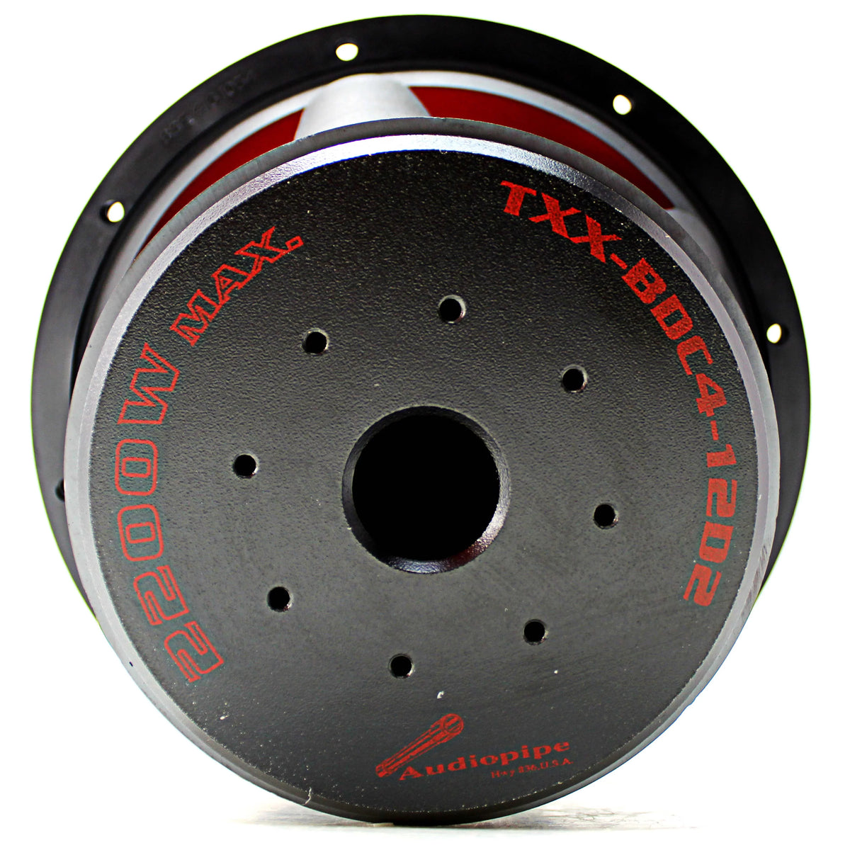 AudioPipe TXX-BDC4-12D2 12 Inch 2,200 Watt Dual 2 Ohm Subwoofer Car Audio System