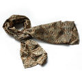 Blancho Wild Leopard Color Funky Exquisitely Soft Silky Scarf/Wrap/Shawl - Small
