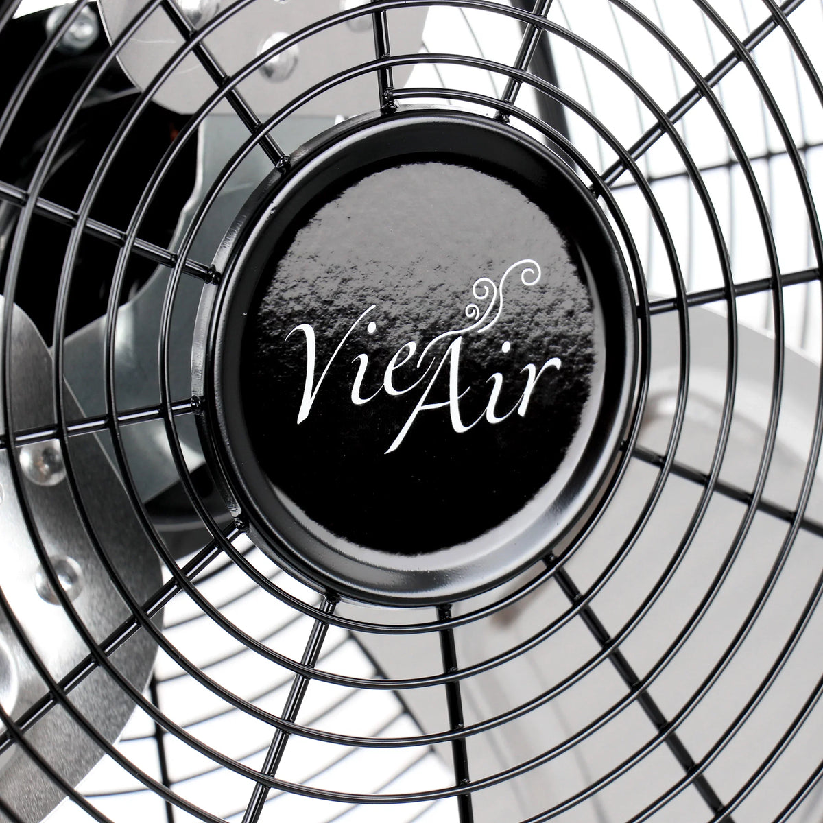 Vie Air 14 Inch Twin Pack Industrial High Velocity Heavy Duty Metal Floor Fan with 3 Speed Settings