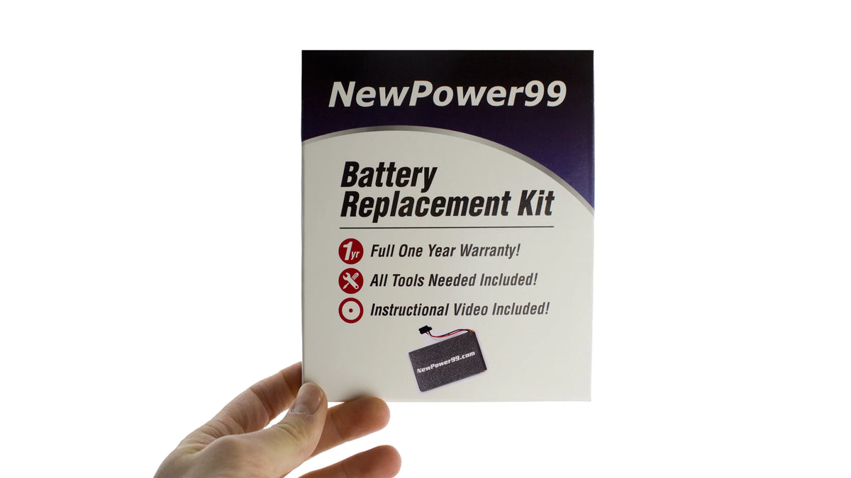 Amazon Fire HD 7" 4th Generation 00AB Battery Replacement Kit with Tools, Video Instructions, Extended Life Battery and Full One Year Warranty