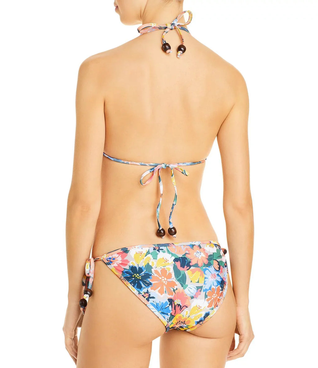 Shoshanna Fiesta Floral Triangle Bikini Bottoms, X-Small, Multi