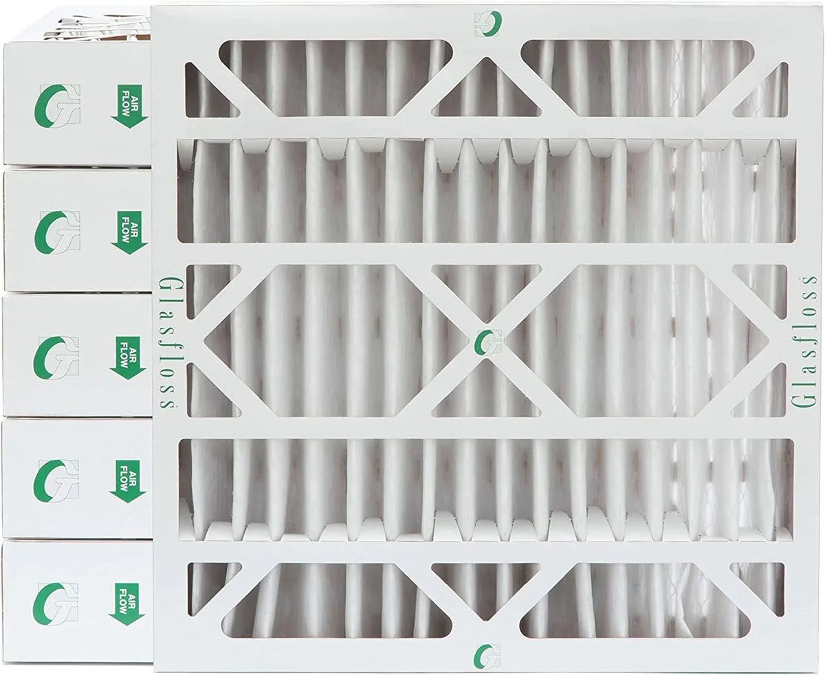 ZL 24x24x4 MERV 10 AC & Furnace Filters. 6 Pack. Actual Size: 23-3/8 x 23-3/8 x 3-3/4