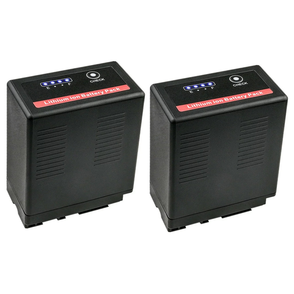 Kastar 2-Pack VW-VBG6 Pro Battery Replacement for Panasonic VW-VBG6 VW-VBG6GK VW-VBG6-K VW-VBG6PPK, CGA-E625 Battery, DE-A38, VSK0631, VSK0698 Charger, Panasonic AG-AC7 AF105 AC130 AC160 HMR10 HSC1U