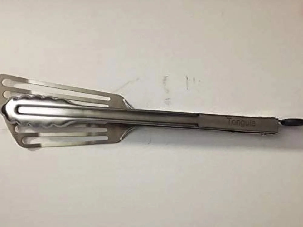 Tongula, Stainless Steel, 12", spatula,tongs, bbq,grilling, blackstone griddle, saute, fish spatula,fish turner, burgers, backyard,PATENT PENDING