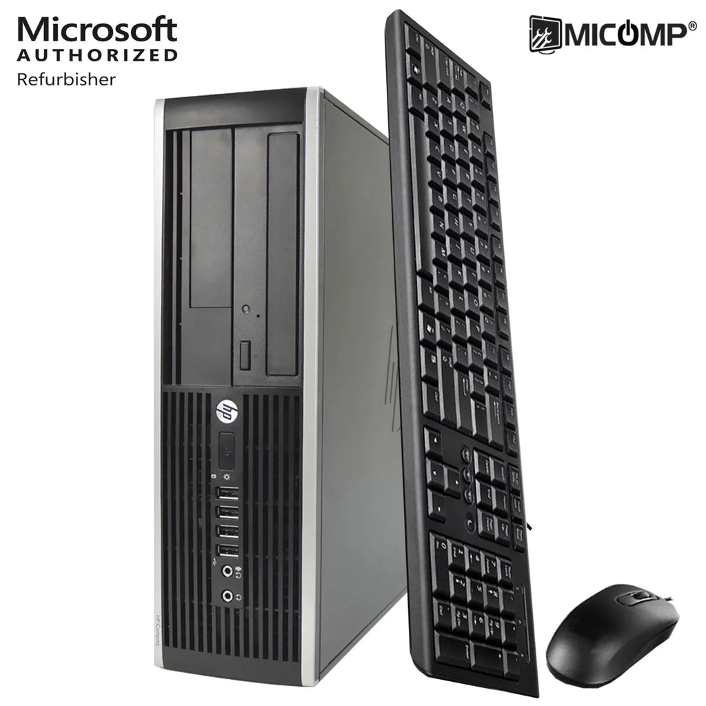 Hp Elite 8100 SFF Core i5 3.2Ghz Desktop Computer PC 4GB RAM 160Gb SSD WiFi Windows 10 Home - 1 Year Warranty