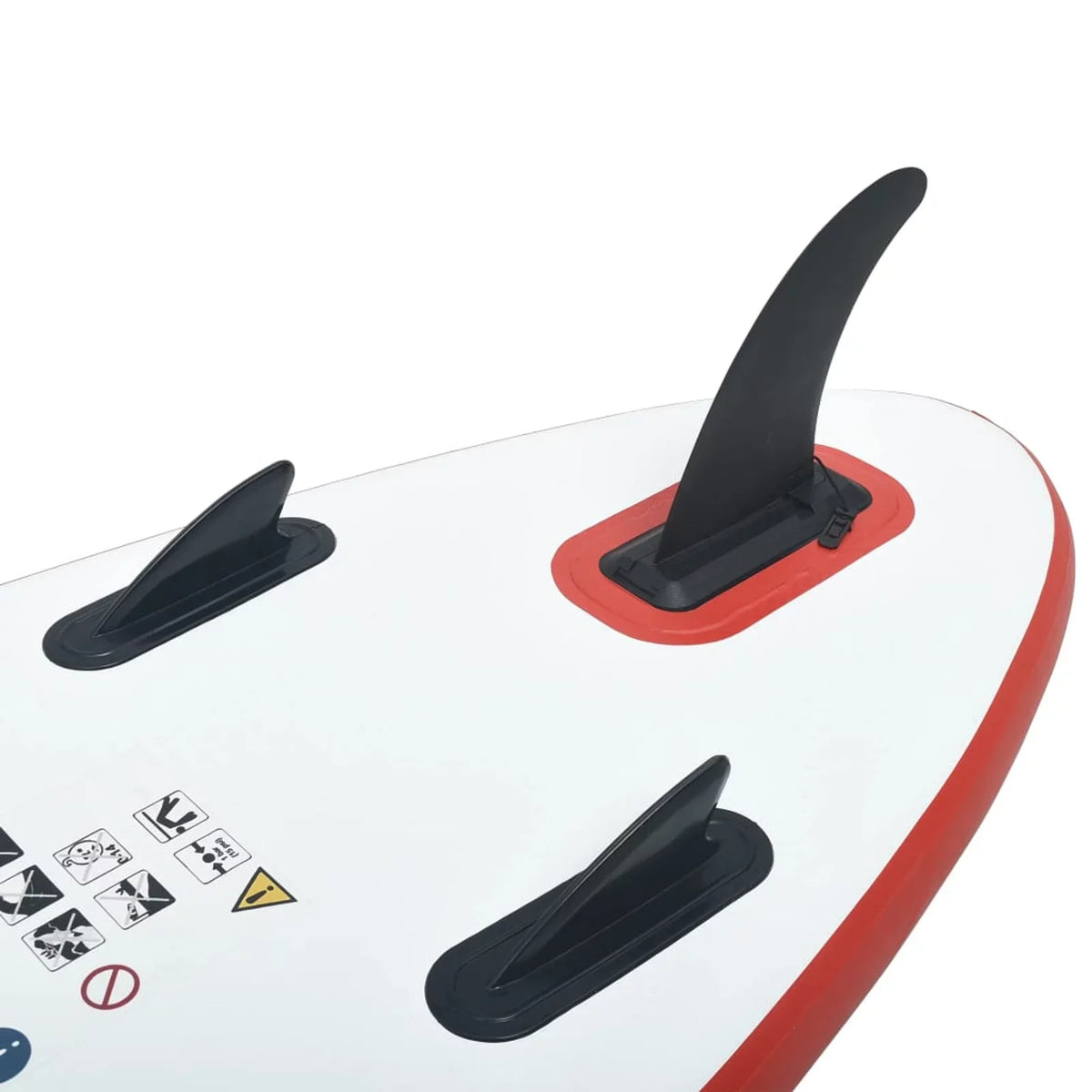 Walmeck Blow-up Paddleboard Set Red and White