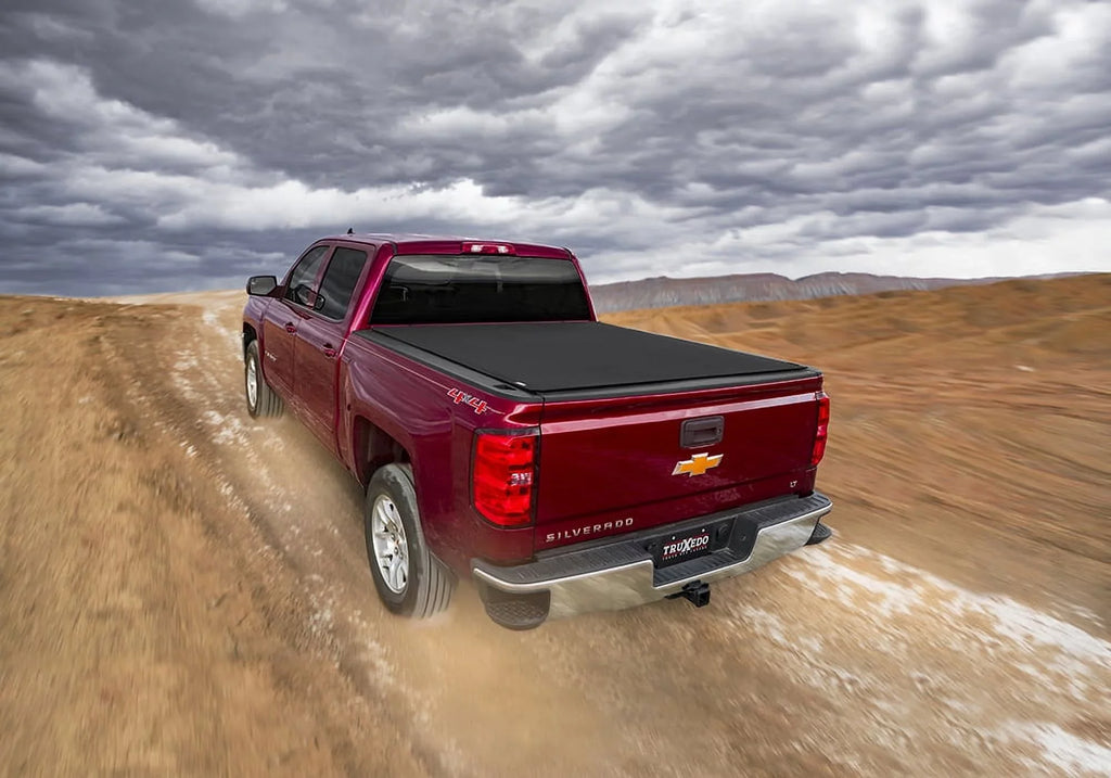 TruXedo Pro X15 Soft Roll Up Truck Bed Tonneau Cover Fits select: 2014-2019 CHEVROLET SILVERADO, 2014-2019 GMC SIERRA