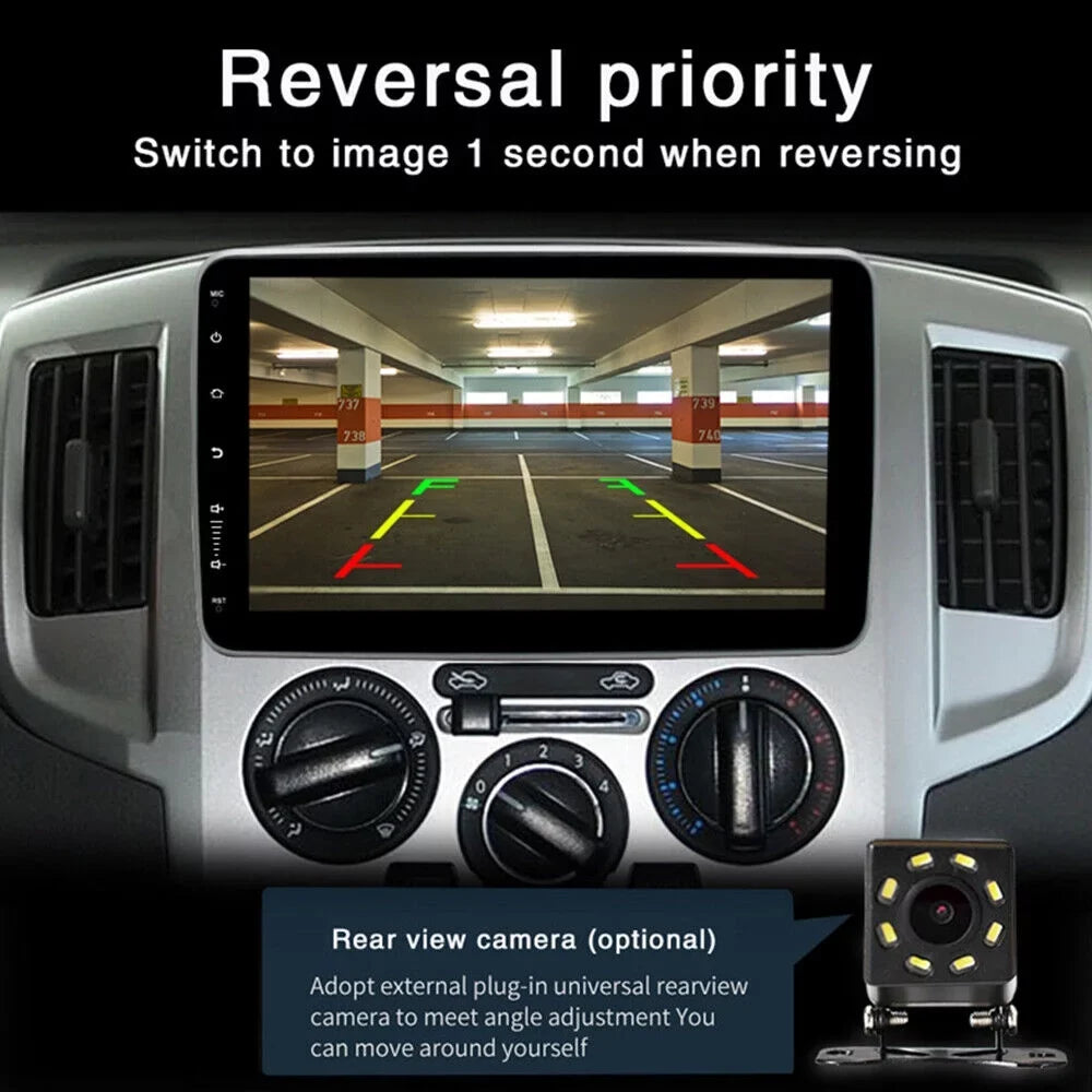 Jahy2Tech 10 Inch On-Board Android 9.1 GPS Wifi Dual Din Touch Screen Player Navigation