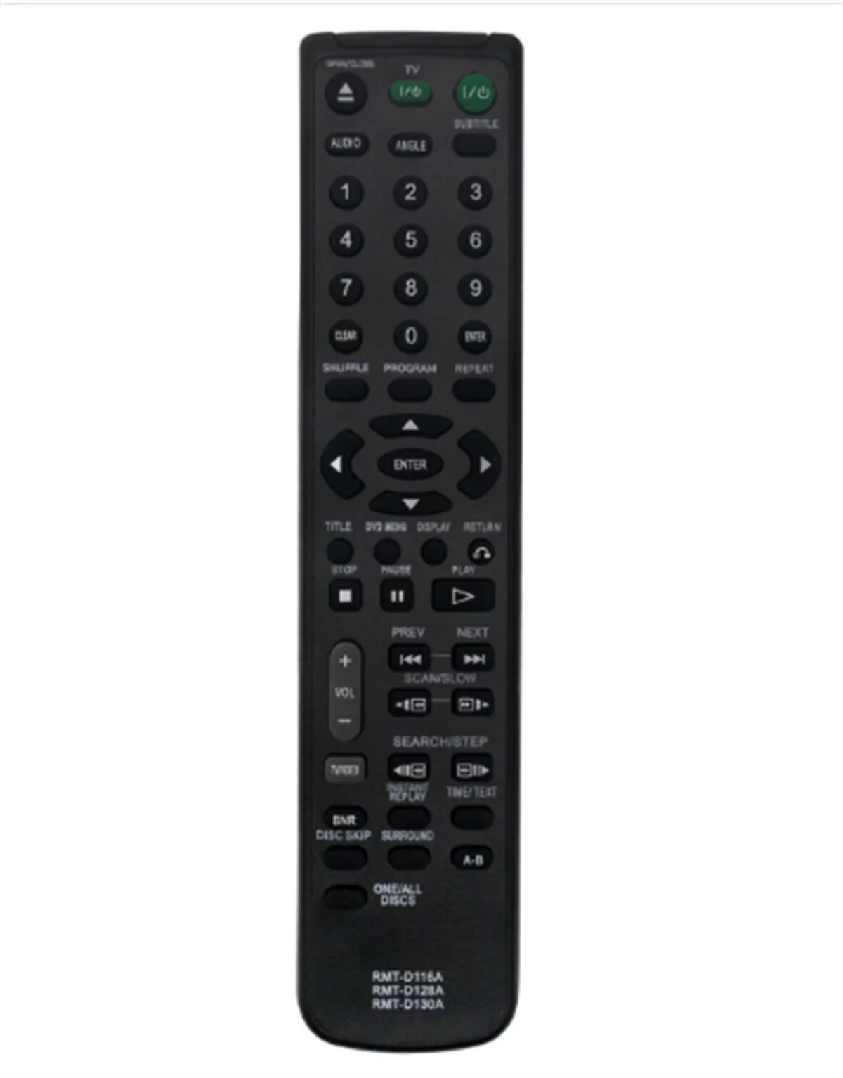 New RMT-D116A RMT-D128A RMT-D130A Replace Remote Control Compatible with Sony CD Player DVP-NS400D