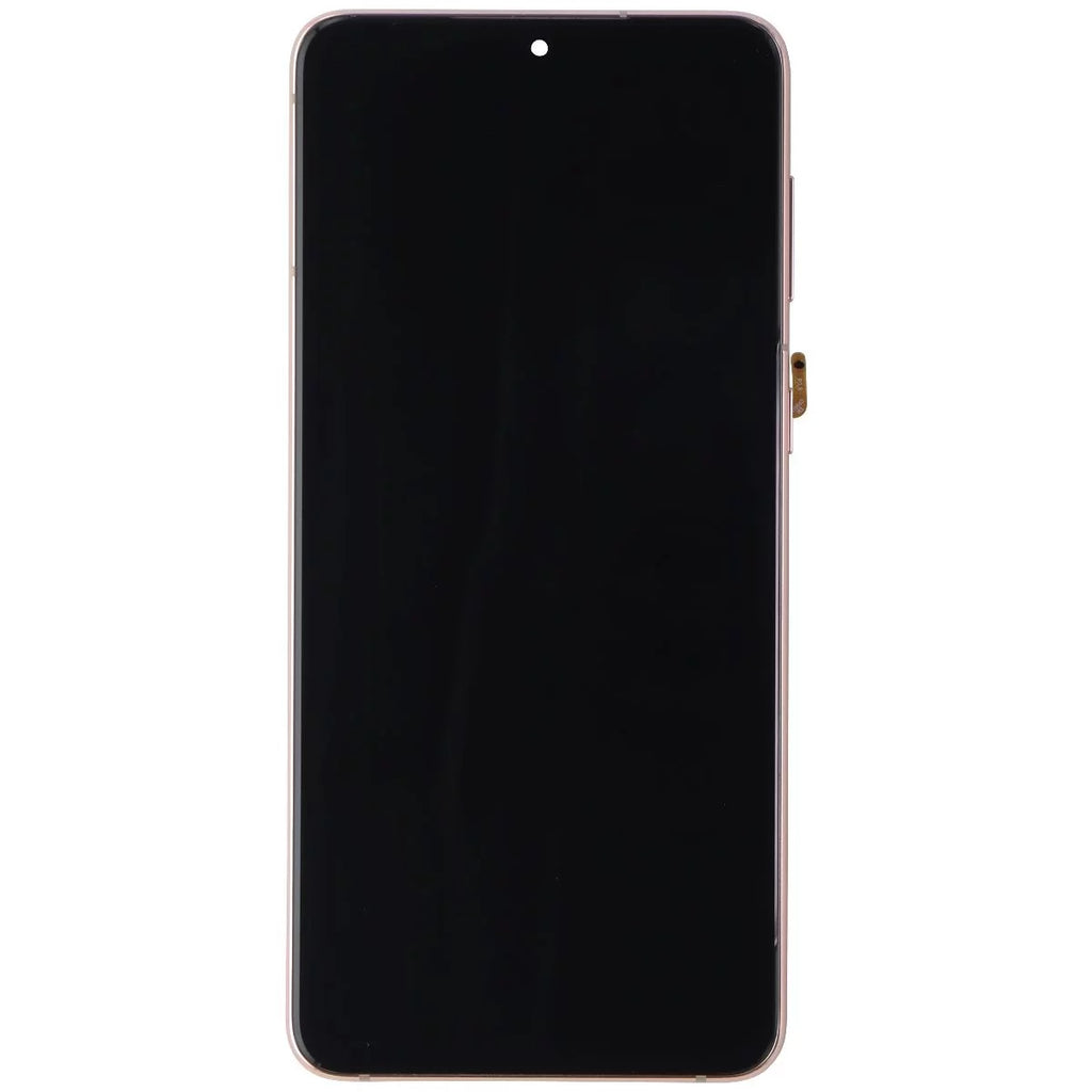 Pre-Owned OLED Assembly with Frame for Samsung Galaxy (S21+) 5G - Phantom Violet / Gold (Refurbished: Good)