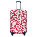 Bingfone Red Flowers Luggage Cover Washable Suitcase Cover Protector Anti-Scratch Suitcase Cover Fits 18-32 Inch Luggage
