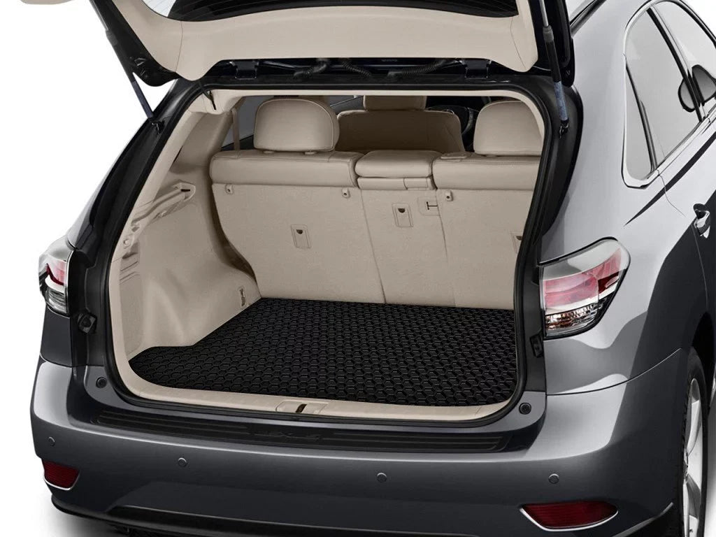 ToughPRO - Trunk Mat Compatible with HONDA Accord - All Weather Heavy Duty (Made in USA) - Black Rubber - 2013