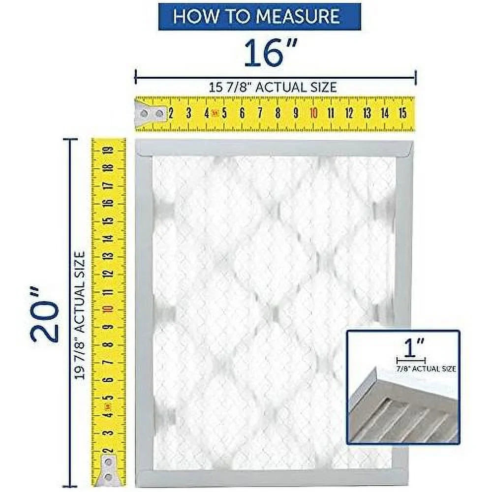 Compatible With Replacement For FC100A1037 20" X 25" X 5" (Actual Size: 19 7/8" X 24 7/8" X 4 3/8") MERV 13 2-Pack