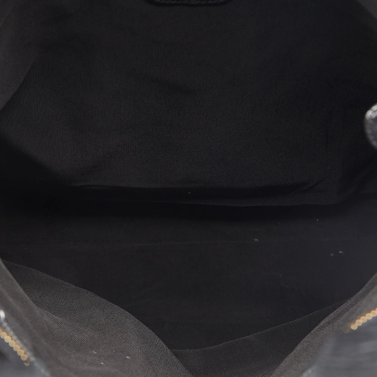 Pre-Owned Authenticated Chanel CC Tote Lambskin Leather Black Tote Bag Unisex (Good)