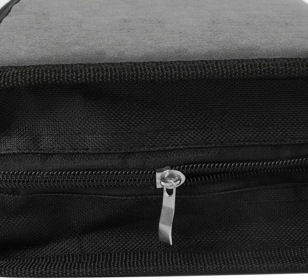 80 Capacity / Case Wallet, PU Leather / Binder Case Storage Holder With Zippers, Portable Disc Storage Organizer Bag For Home, Office,Travel, Car