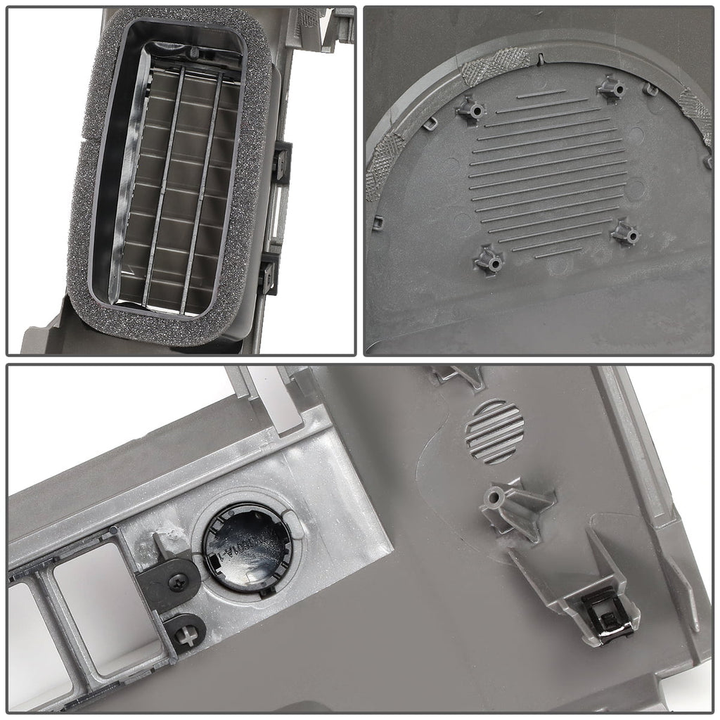 DNA Motoring ZTL-Y-0162 For 2004 to 2006 Nissan Titan Armada SE XE Factory Style Instrument Panel Lid Console Dash Bezel with Center Speaker 05