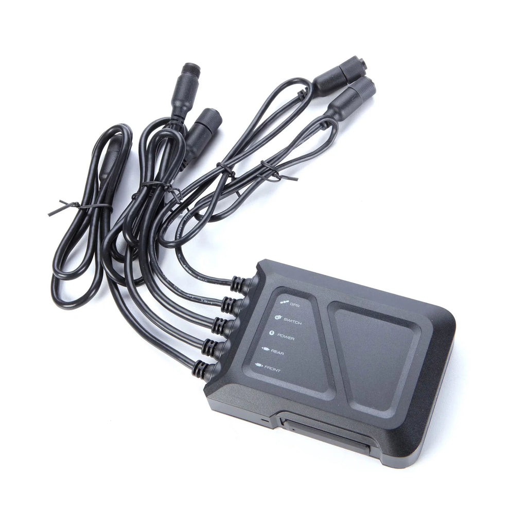 Kenwood STZ-RF200WD Motorsports HD Dash Cam with GPS and Rear-View Camera with a Kenwood STZ-RFCC500 16ft (5m) Extensional Cable