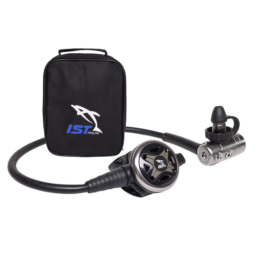 IST Premium Balanced Diaphragm DIN Style Regulator Bundle, 5 IP Ports