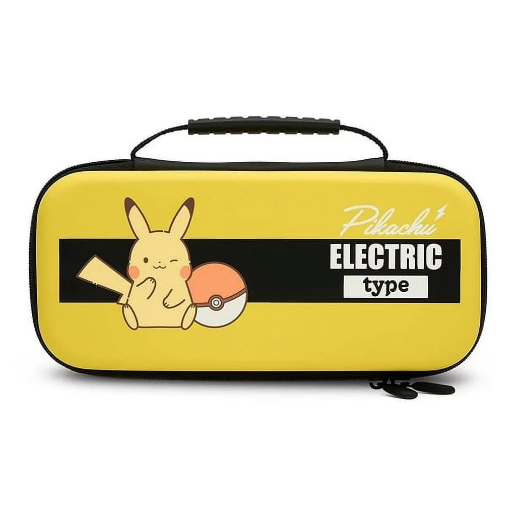 PowerA - Protection Case for Nintendo Switch - OLED Model, Nintendo Switch or Nintendo Switch Lite - Pikachu Electric Type With Cleaning Manual Kit Bolt Axtion Bundle Like New