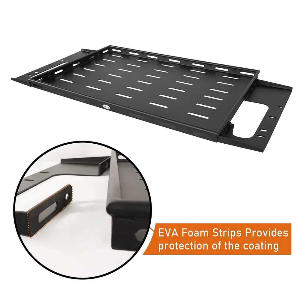 Hooke Road Rear Cargo Rack Storage Basket for 2021 2022 2023 Ford Bronco 4 Door Hardtops