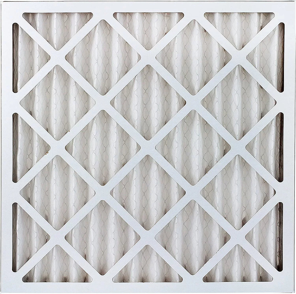 Filterbuy 25x25x4 MERV 13 Pleated HVAC AC Furnace Air Filters (3-Pack)