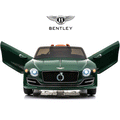 LISUEYNE Official Licensed Bentley Ride on Car, 12V Electric Car for Boys Girls Age 3+, Ride on Car with Remote Control, Music, Green