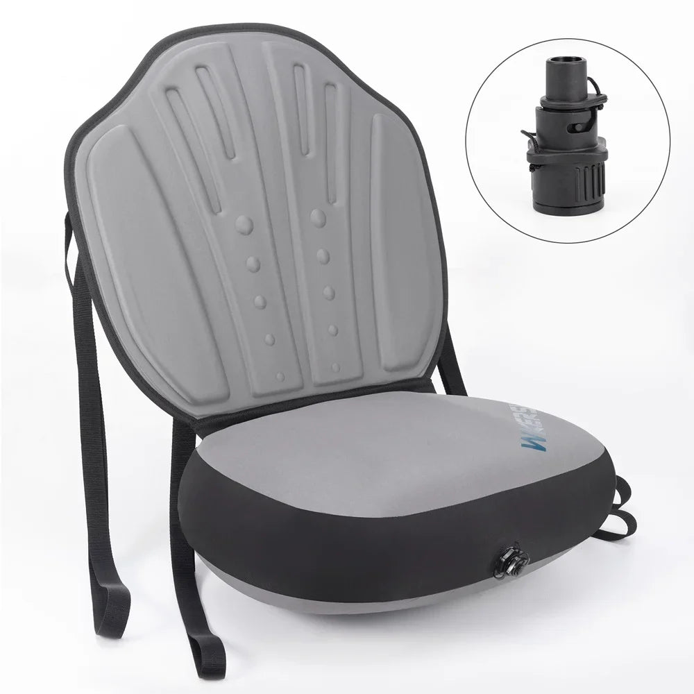 Dadypet Air-filled Paddle Board Seat - Detachable and Adjustable for Kayaking