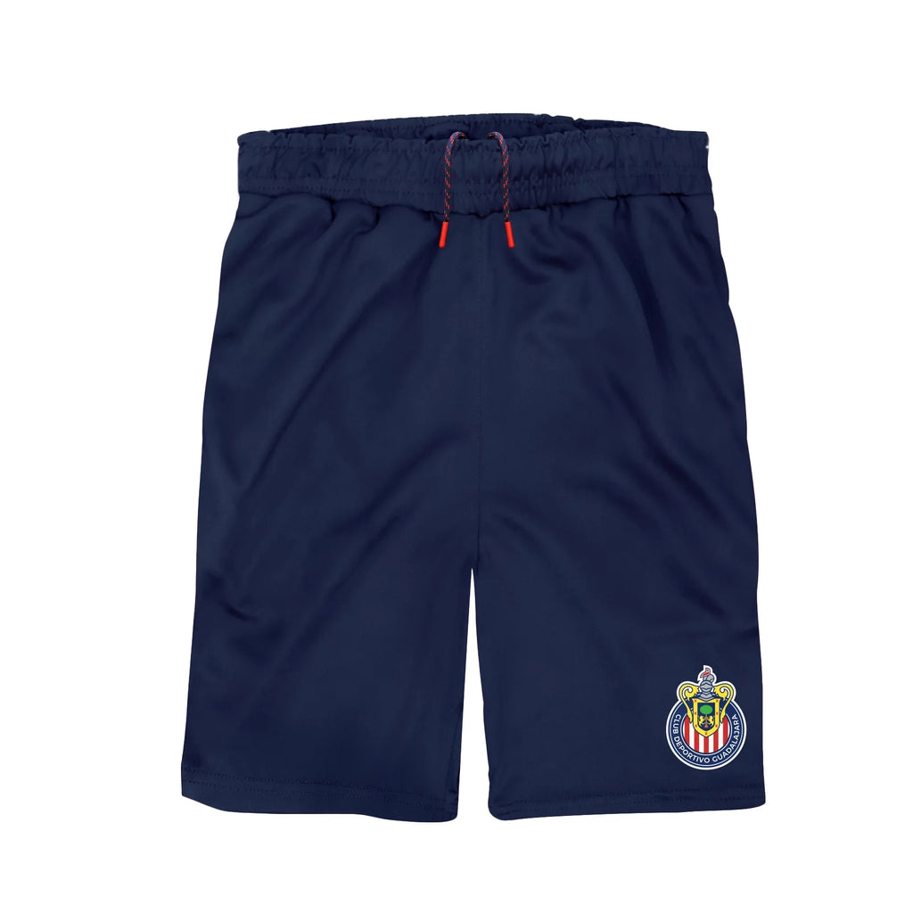 Icon Sports Youth Chivas De Guadalajara Poly Soccer Shorts -02 Large
