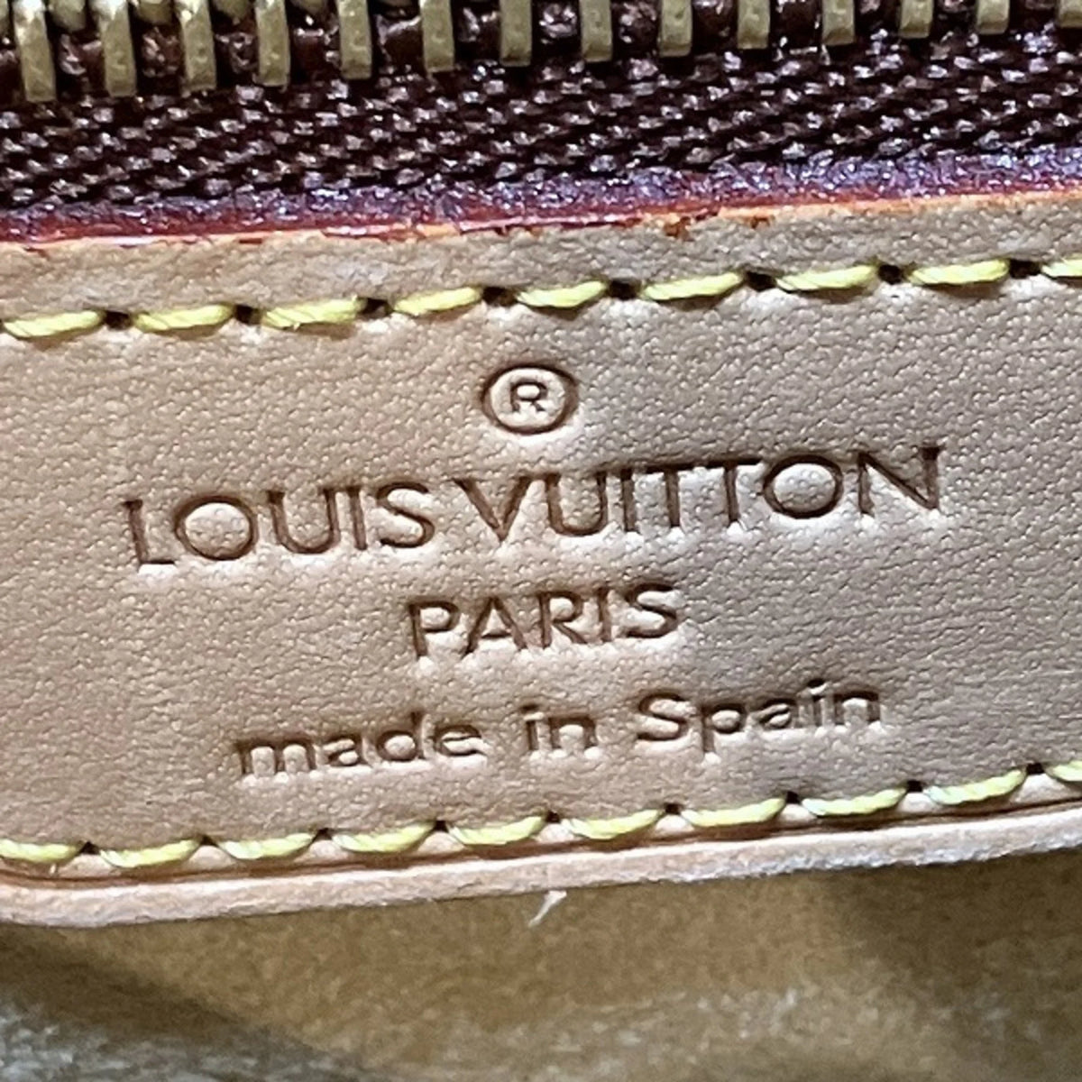 Pre-Owned Louis Vuitton Monogram Looping GM M51145 Bag Tote Women's (Good)