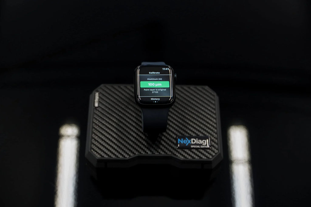 HogoR NexDiag NexPTG Pro Carbon with Calibration Finish Measurement Tool for Automotive Vehicle