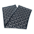 Michael Kors Jet Set Logo Print Reversible Muffler Scarf, Black/Cream