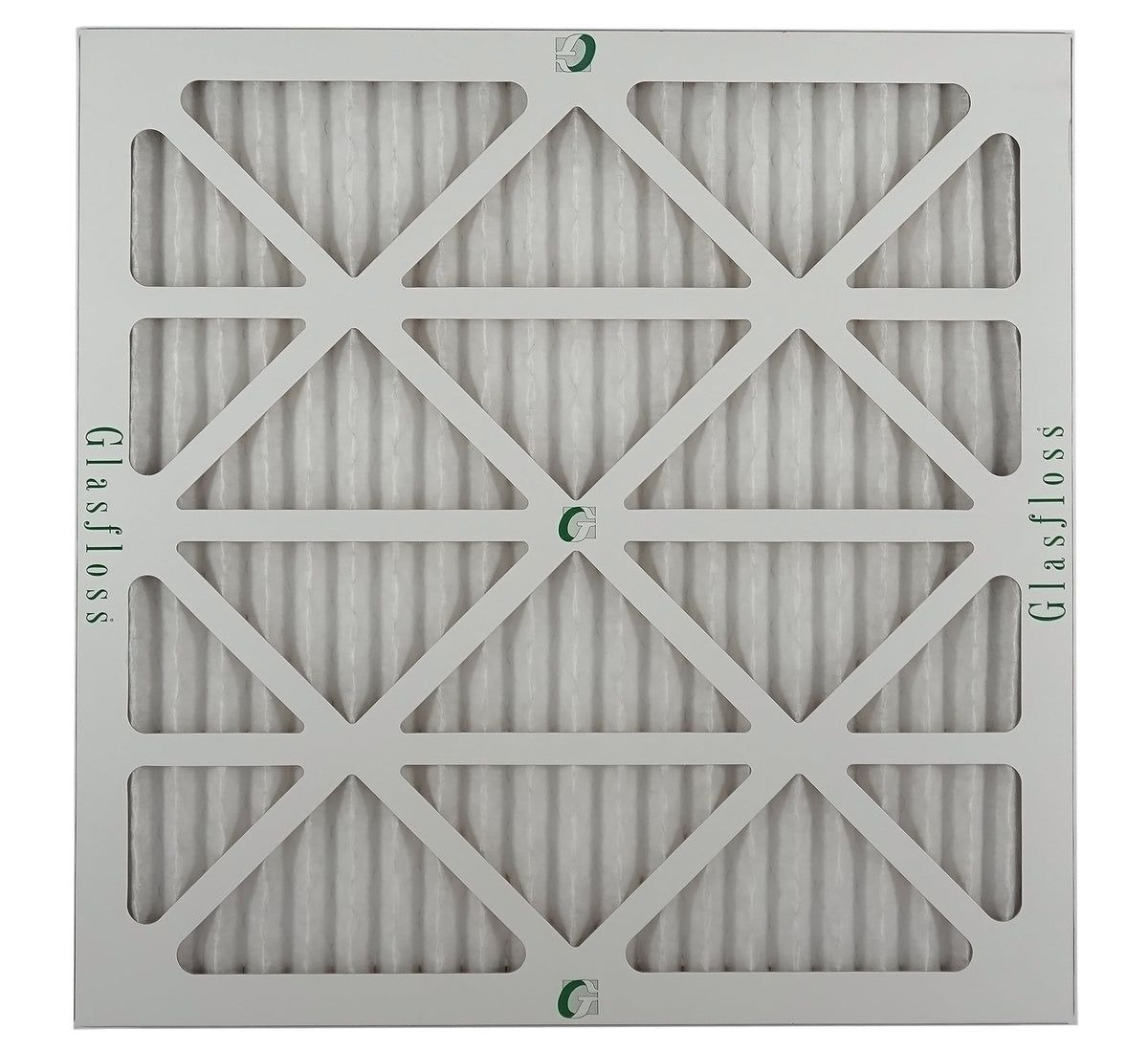 Glasfloss Air Filter 18x20x2 - 2" MERV 10 - (Pack of 12) - Pleated AC or HVAC Air Filter - Furnace Air Filter - Home or Office - Made In The USA.