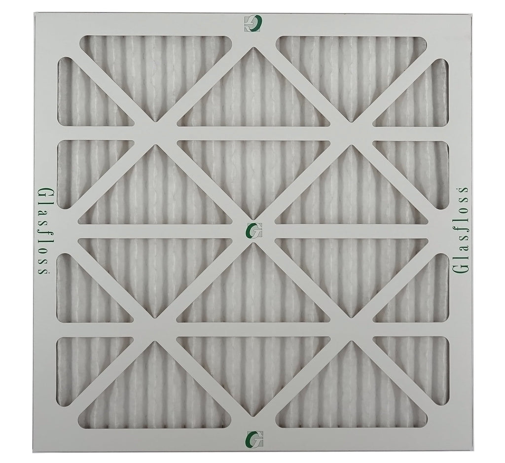 Glasfloss Air Filter 18x18x2 - 2" MERV 10 - (Pack of 12) - Pleated AC or HVAC Air Filter - Furnace Air Filter - Home or Office - Made In The USA.