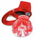 Poolmaster Water Pop Circular and Oval Inflated Swimming Pool Lounges - 2 Pack