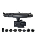 HALF OFF PONDS 1.5 HP Floating Fountain | 100 foot Cord | 11 Patterns | White Lights | Surface Aeration for Ponds | AQF125003X3W-100