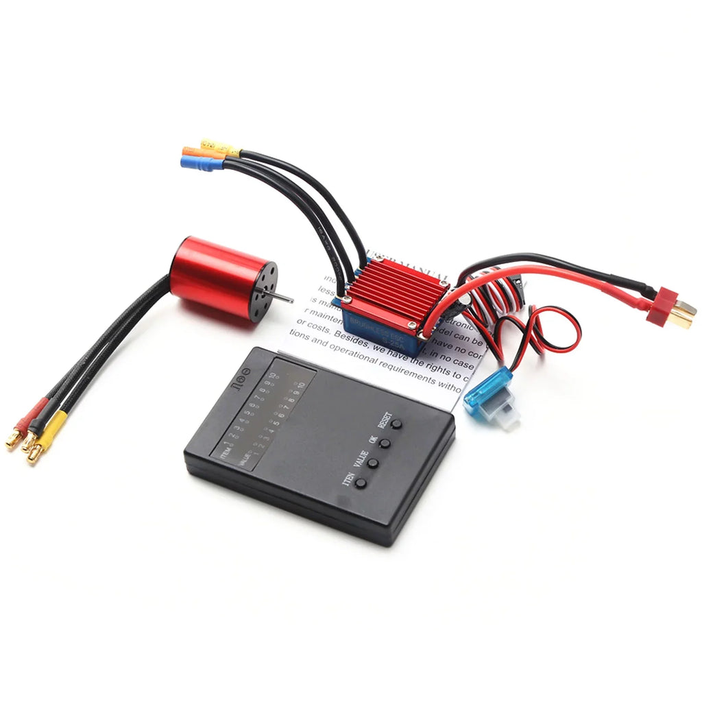 GoolRC ESC, Car Eryue 4p 25a Esc Motor 4p 25a 1/16 1/184800kv Motor 4p Speed 1/16 1/18 S2435 4800kv Motor Huiop Mewmewcat Dsfen