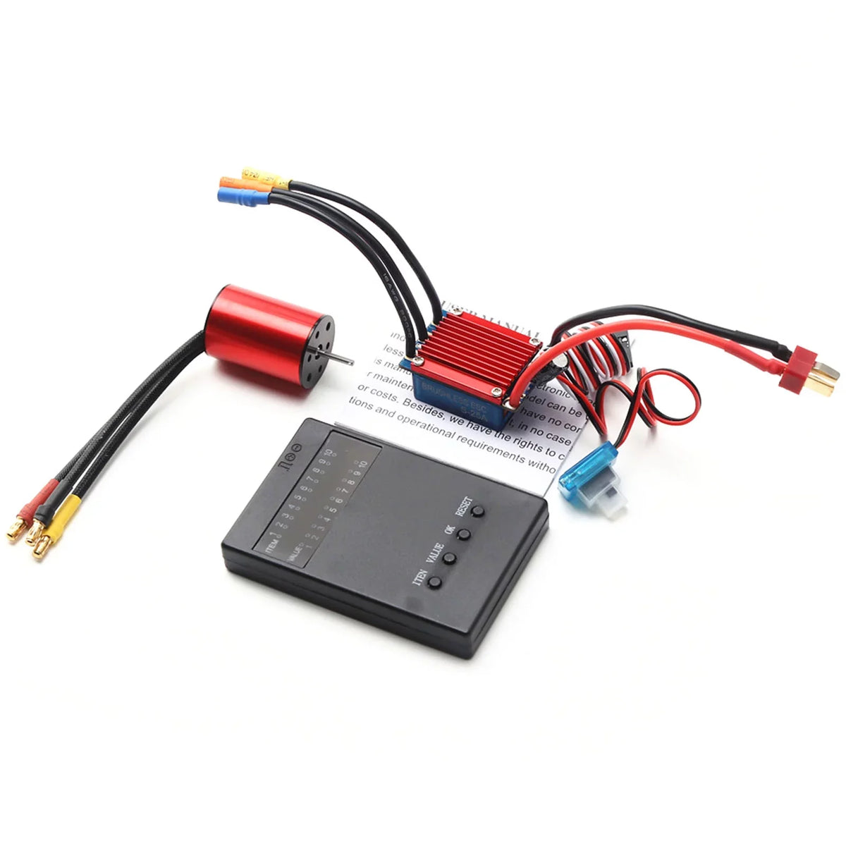 GoolRC ESC, Car Eryue 4p 25a Esc Motor 4p 25a 1/16 1/184800kv Motor 4p Speed 1/16 1/18 S2435 4800kv Motor Huiop Mewmewcat Dsfen