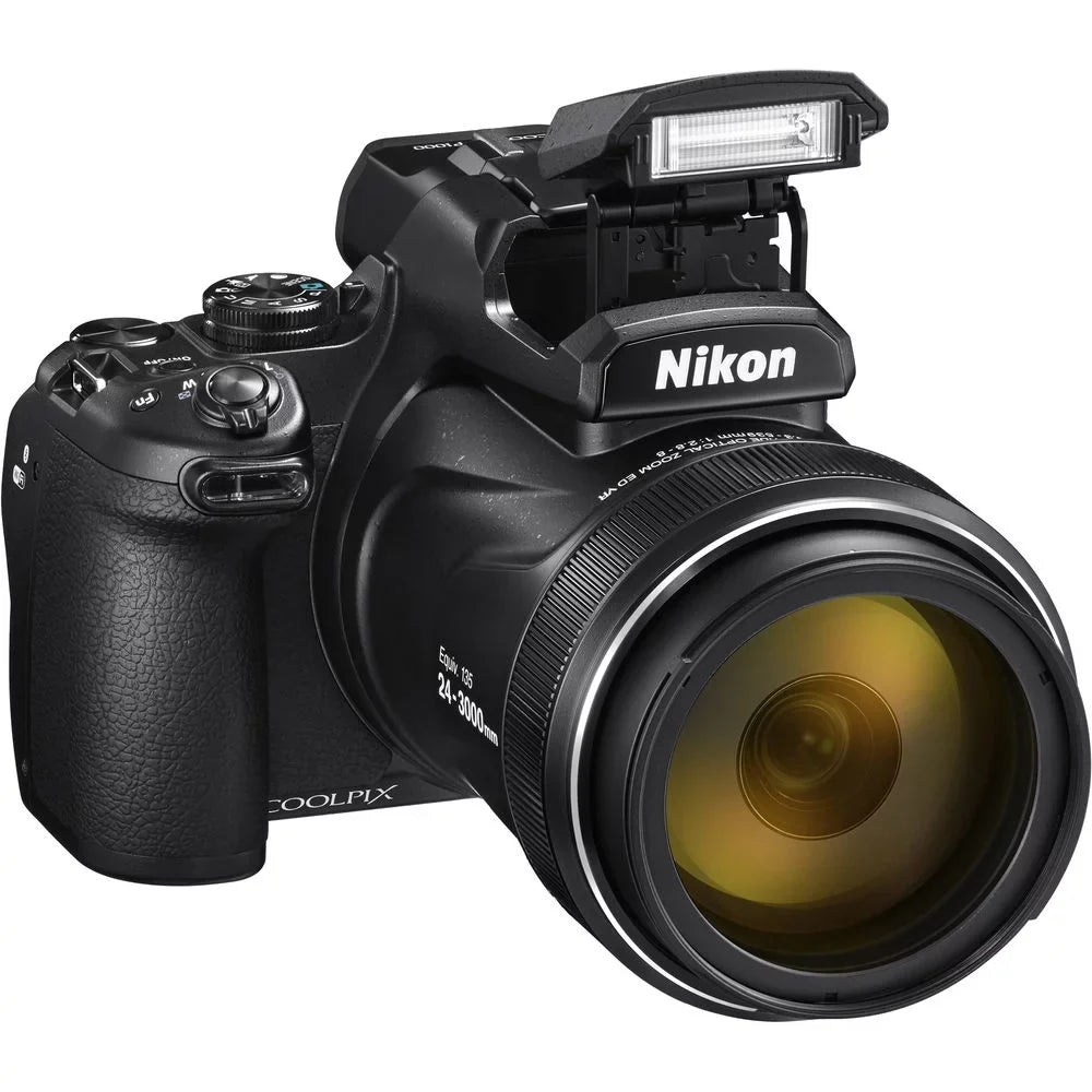 Nikon COOLPIX P950 16MP Super Zoom Digital Camera (26532) Package with 64GB SD Card + Bag + Filters + Extra Battery + Telephoto Lens + More