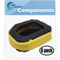 6-Pack Replacement for MTD 17AE2ACG002 (2009) 17-Z-Series Air Filter - Compatible with MTD 3288303-S1 Filter